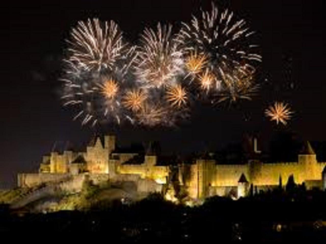 Apartmán Au Pied De La Cite Carcassonne Exteriér fotografie