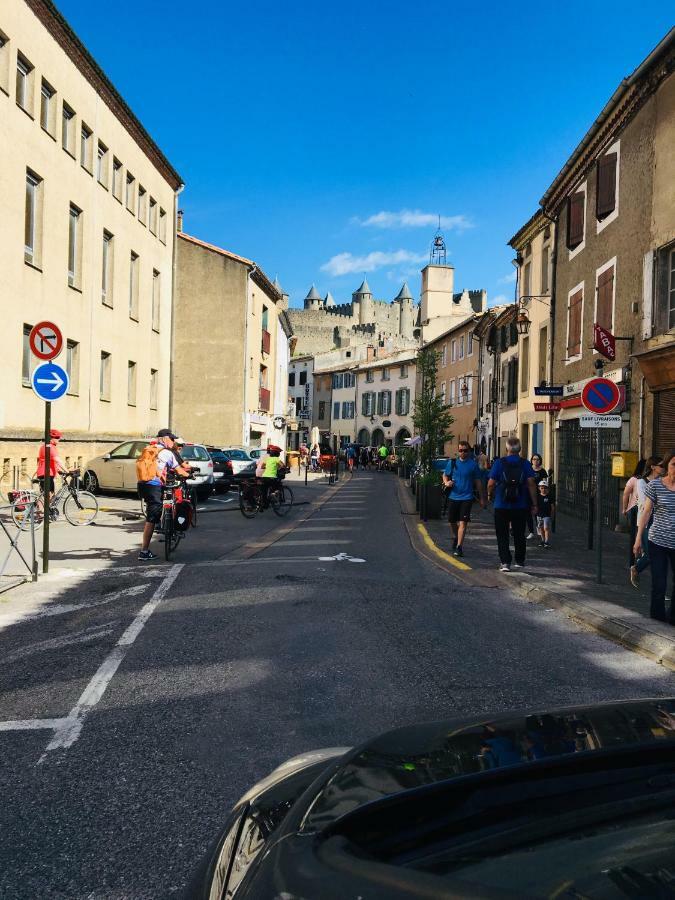 Apartmán Au Pied De La Cite Carcassonne Exteriér fotografie