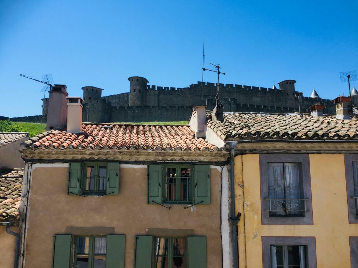 Apartmán Au Pied De La Cite Carcassonne Exteriér fotografie